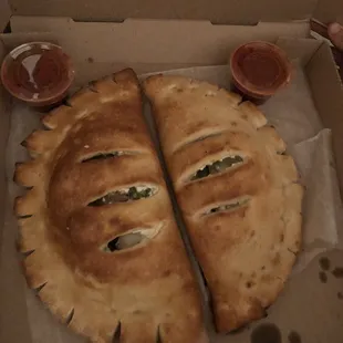 Small calzones!