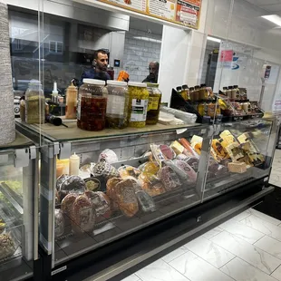 a variety of baked goods