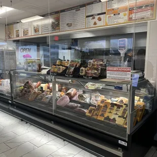 Meat &amp; cheese case