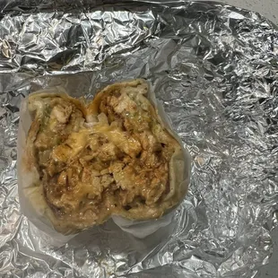 Buffalo chicken wrap