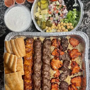 food, salads