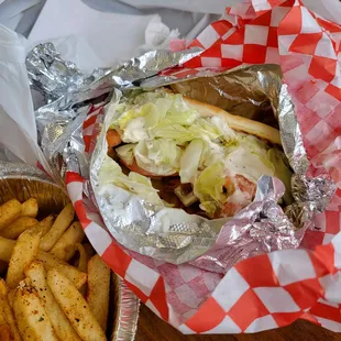 Chicken gyro