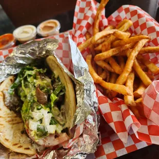 Lamb Gyro combo