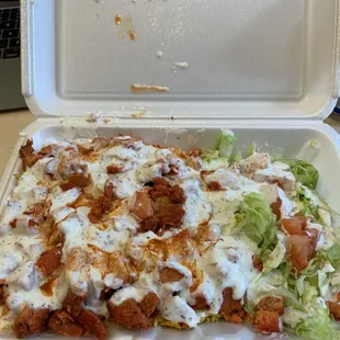 Chicken &amp; rice. Amazing.