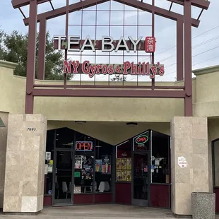 Front of the restaurant