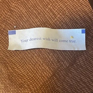 Fortune Cookie