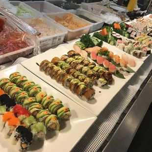 sushi and sashimi, food, sashimi, sushi