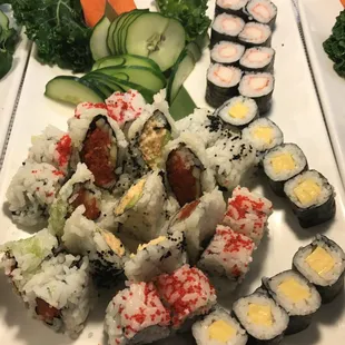 sushi and sashimi, food, sushi, sashimi