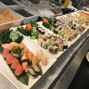 food, sushi, sushi and sashimi, sashimi