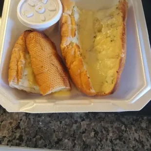 Garlic Cheesey Bread