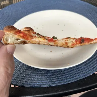 Excellent thin crust.