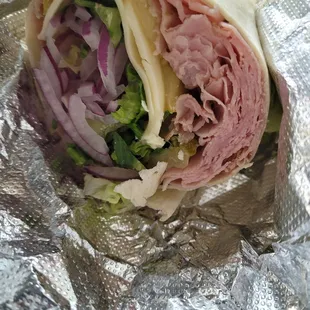 Packed rollup. Delicious and massive.