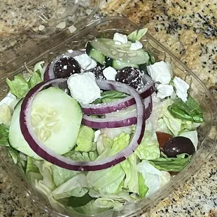 Half Greek Salad