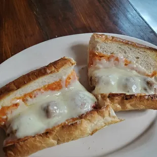 meatballs parm subs