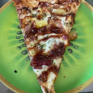 Hawaiian BBQ Chicken Pizza