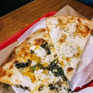 White Pizza with Garlic