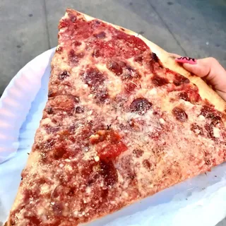 NYC Round Cheese Pizza Slice