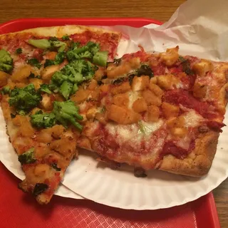 Chicken and Broccoli Pizza