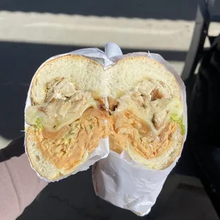 Chipotle chicken sandwich