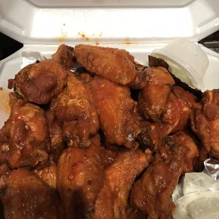 20 hot wings
