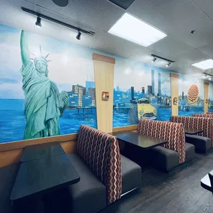 Awesome mural inside