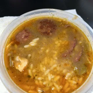 Chicken & Beef Sausage Gumbo