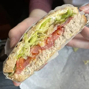 Classic Tuna Salad Sandwich