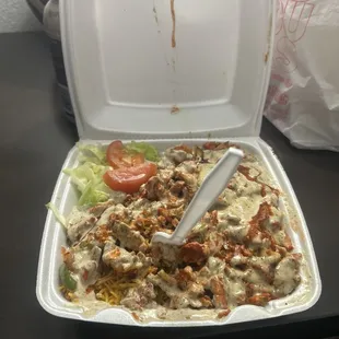 113. Chicken Over Rice