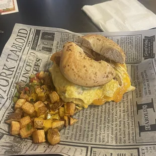 bagels, food, bagel