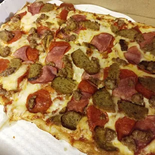 We always get the Sicilian here.