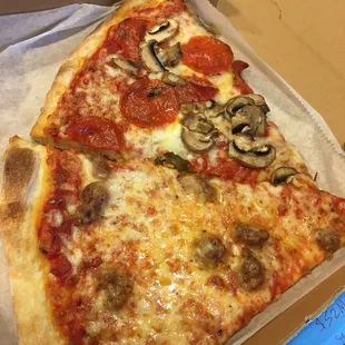 Sausage &amp; Mushroom/ pepperoni - why not ?