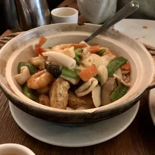 4. Seafood Combination Casserole with Bean Curd