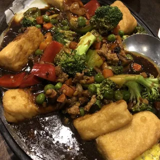 1. Sizzling Nyonya Tofu Platter