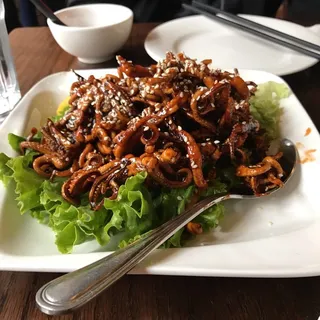 16. Spicy Squid Tentacle