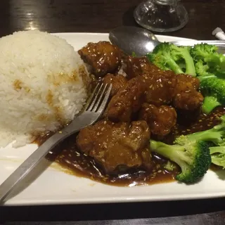 L1. Mango Chicken Lunch Special