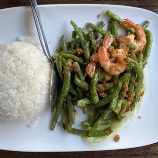 L12. Shrimp with String Beans Lunch Special