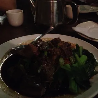 6. Ginger Duck Noodles