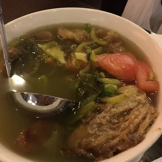 9. Fish Head Soup with Rice Noodles