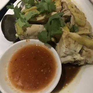 1. Hainanese Chicken
