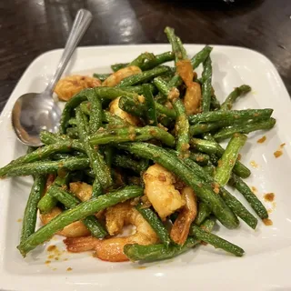 4. Shrimp with String Beans Malaysian Style