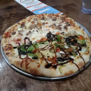 Half Mediterranean. Half Chicago