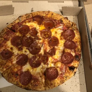 12" pepperoni