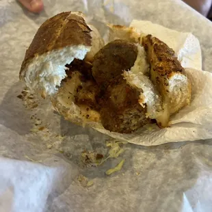 Meatball sub. Where's the sauce?