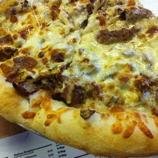Philly Cheesesteak Pizza