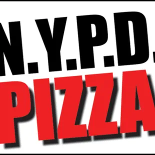 N.Y.P.D. Pizza Logo