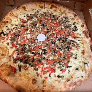 Large Mariano add sausage.