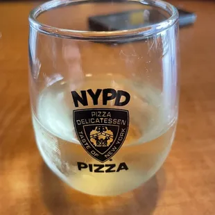 Example of the tiny pour. Not even close to 5oz.