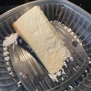 Junior&apos;s Cheesecake slice