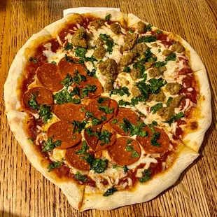 Vegan Peperoni and Sausage