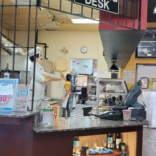 Ordering counter